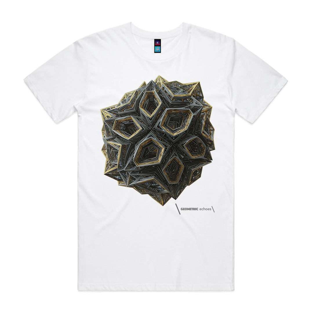 Geometric Echoes - T-shirts
